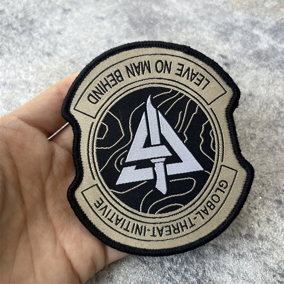 Parche Weilong de operación Delta, insignia de moral táctica, parches tejidos de gancho y bucle para ropa, equipo militar, pegatina para casco - imagen 2