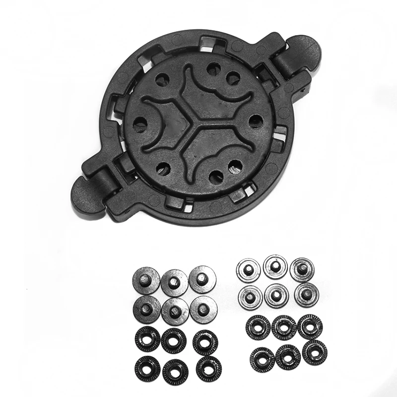 Plataforma de manguera de pistola táctica, funda de pistola de liberación rápida para caza, sistema adaptador de plataforma Molle, ángulos de 360 grados - imagen 3