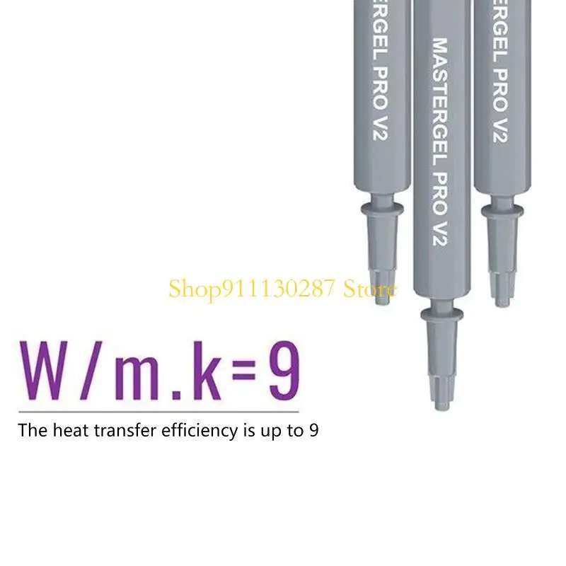 Pasta grasa térmica J1HC, Mastergel V2 silicona para CPU GPU, disipador térmico para procesador, Enfriador - imagen 5