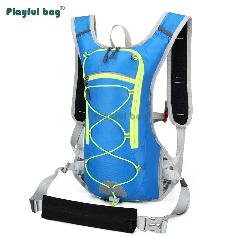 Mochila ligera para bicicleta con bolsa de hidratación para ciclismo de 2L, cubierta de malla para casco de bicicleta, paquete portátil impermeable para deportes al aire libre AVA196 - imagen 3