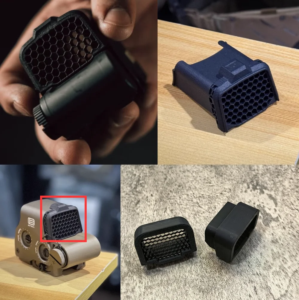 Cubierta mate táctica/cubierta de sombra de panal modelo de alta definición para 558 EXPS3