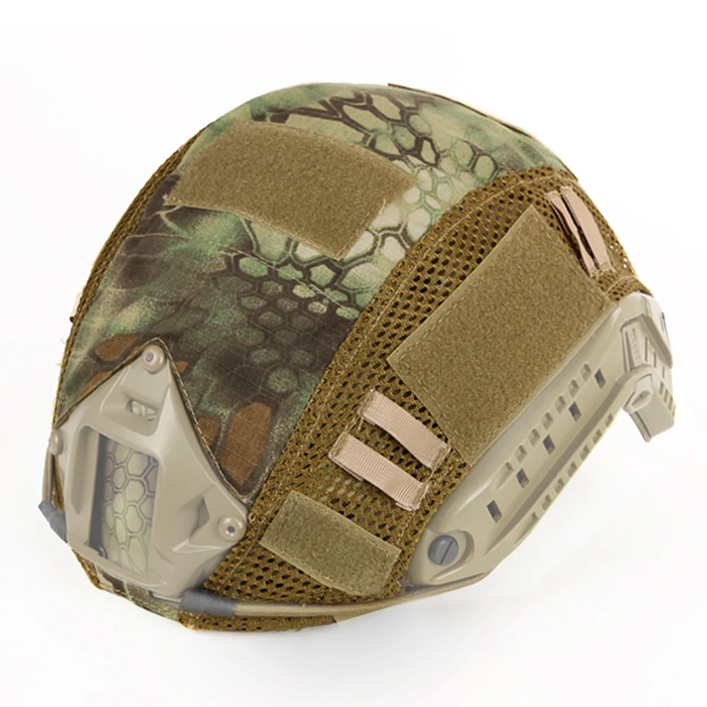 Cubierta de casco táctico, protector de cabeza de 52-60cm, militar, rápido, Airsoft, Paintball, CS Wargame Gear, 10 colores - imagen 5
