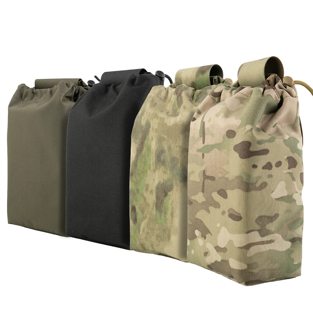 Bolsa de reciclaje plegable de nailon táctico, bolsa de basura Molle, bolsa de basura para revistas, bolsas de caza para deportes al aire libre - imagen 2