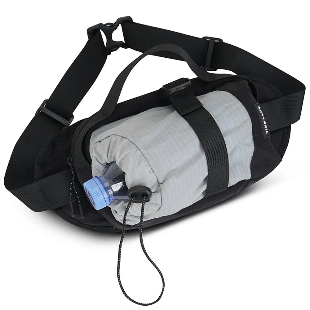 Bolsa de cinturón deportivo con cordón para botella de agua, bolsa de pecho para viajes al aire libre y ciclismo, almacenamiento para teléfono móvil AVA325 - imagen 2