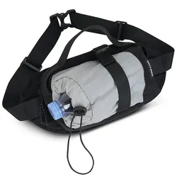 Bolsa de cinturón deportivo con cordón para botella de agua, bolsa de pecho para viajes al aire libre y ciclismo, almacenamiento para teléfono móvil AVA325