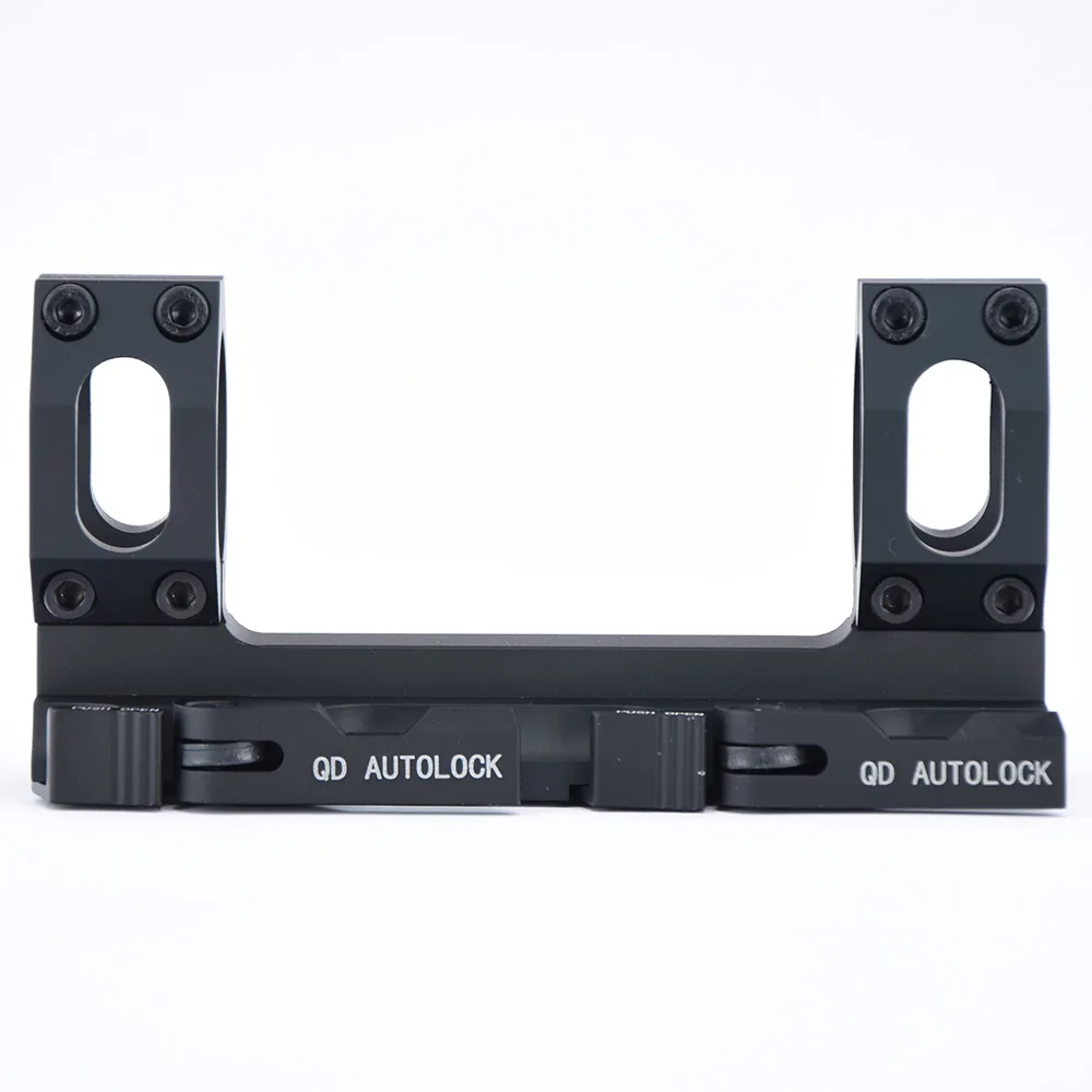 Shooin Riflescope Anillo de tubo de 30 mm Base de montaje en riel integrada de 21 mm para mira telescópica de rifle de caza - imagen 5