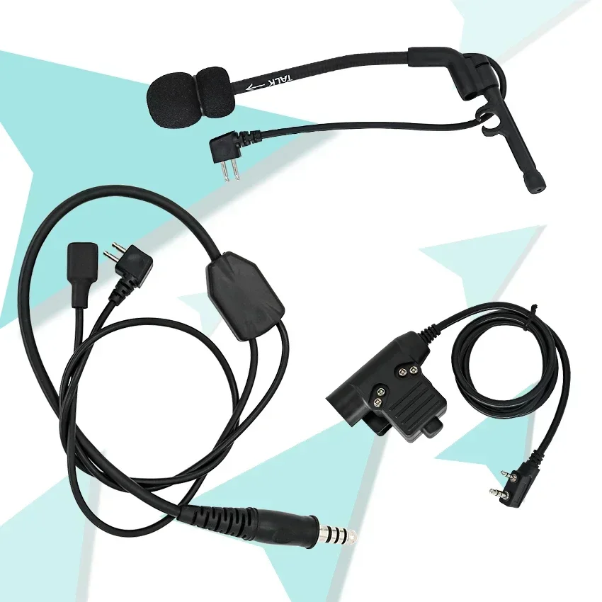 HEARING TACTICAL Comta orejeras electrónicas Y Line Kit adaptador de auriculares tácticos para auriculares tácticos IPSC Comta - imagen 4