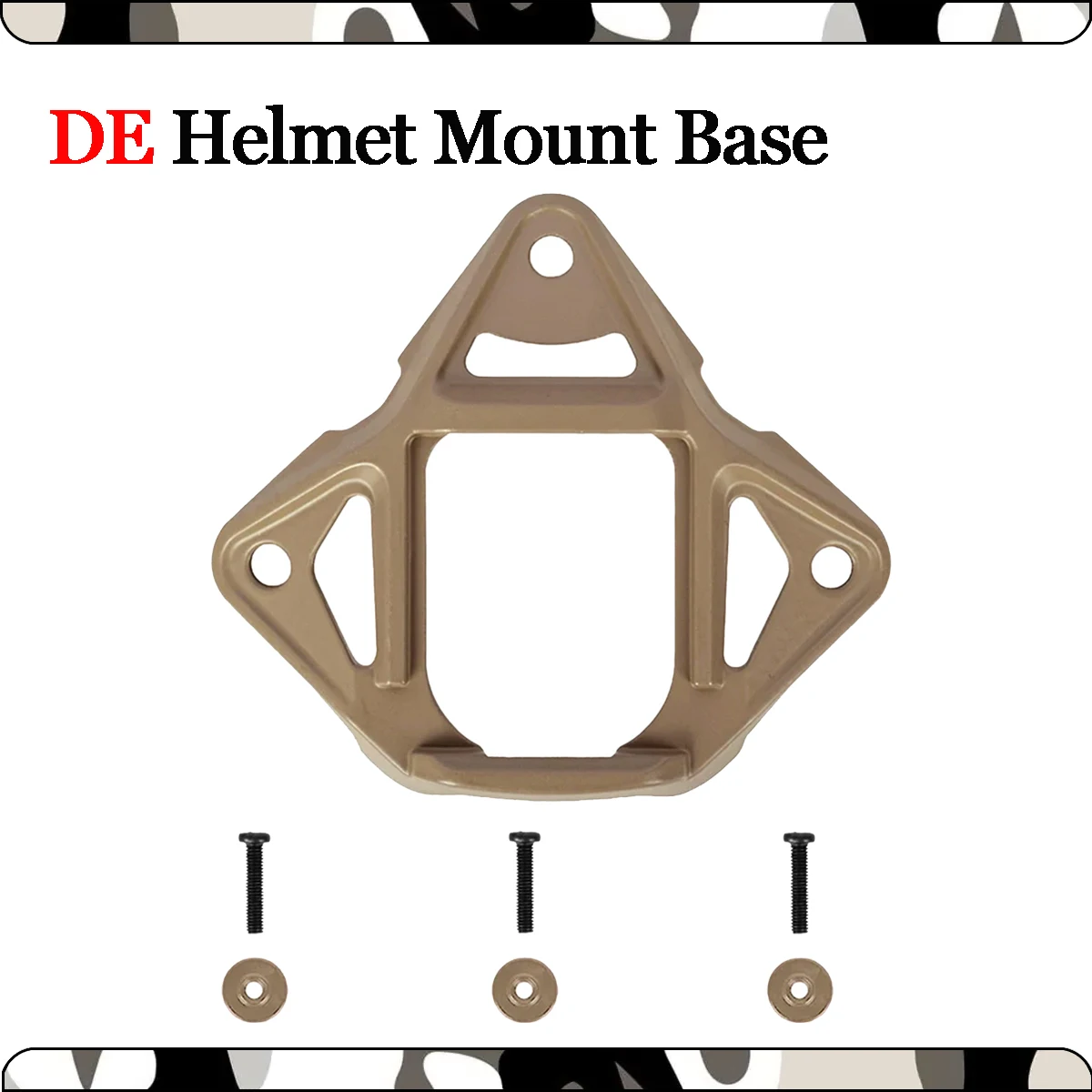 DE Helmet Mount Base