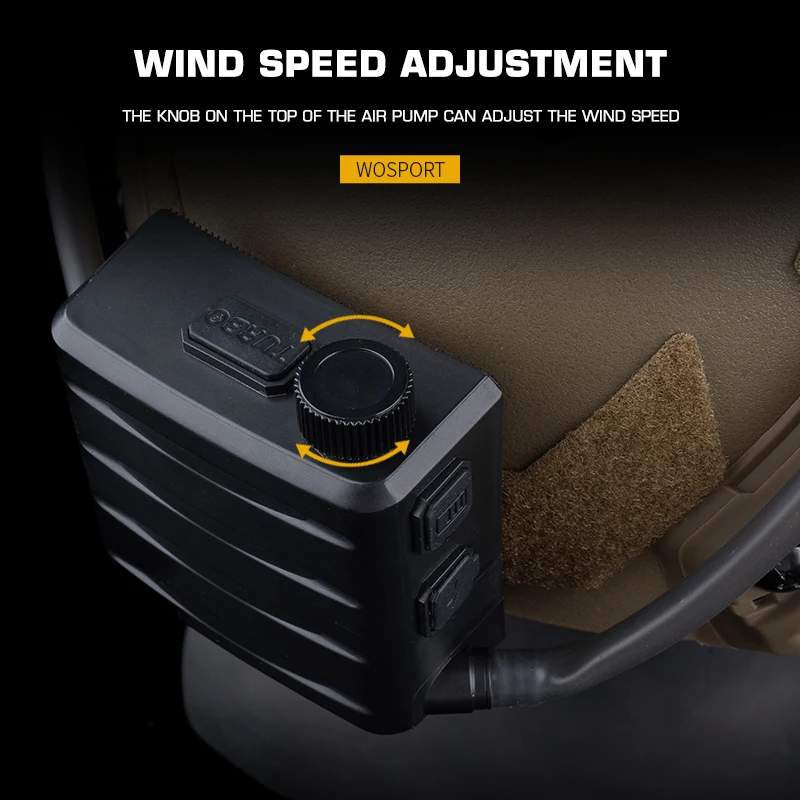 Gafas tácticas desempañador ventilador antiniebla Kit para tiro Airsoft Motocross montañismo gafas de protección máscara de esquí - imagen 5