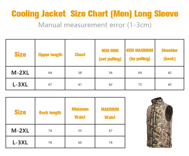 Chaleco calefactado de camuflaje para caza, pesca, carga, chaqueta calefactora, USB, eléctrico, cálido, invierno, deportes al aire libre, senderismo - imagen 5