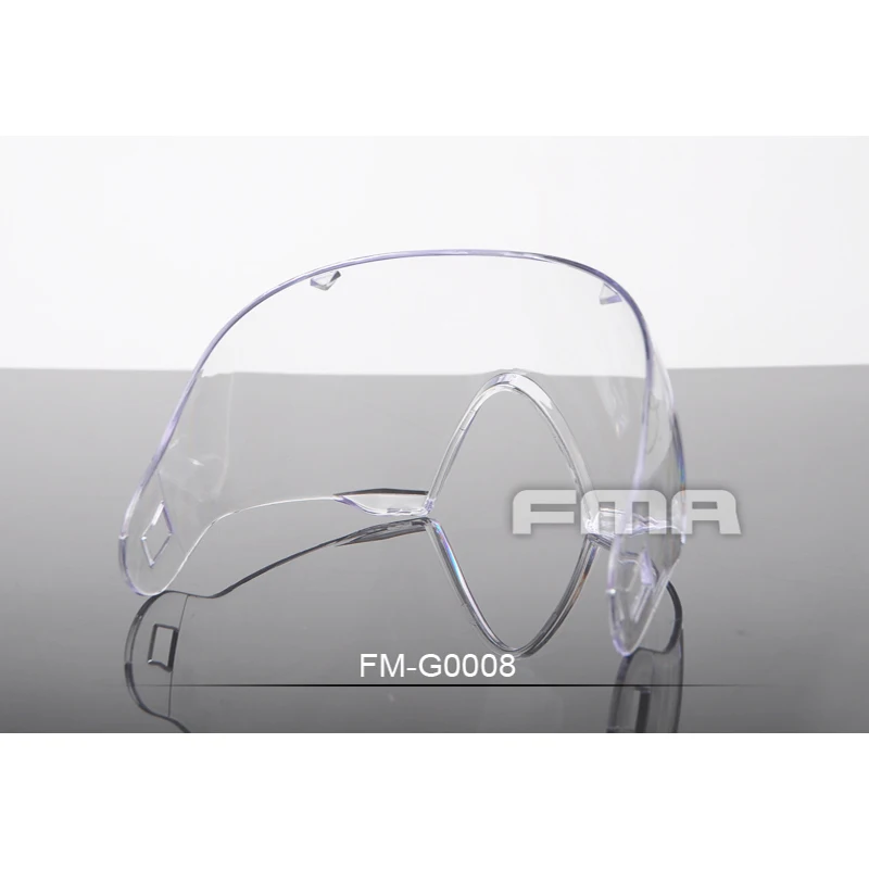 FMA-mascarilla facial completa F1 para exteriores, una sola capa, PC, lente única - imagen 4