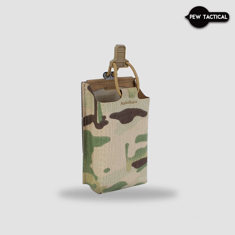 PEW TACTICAL FERRO STYLE KSAR KWIK SINGLE 5.56 POUCH Airsoft con Mag Insert Camo - imagen 2
