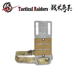 Adaptador Táctico Modular Ligero para Portacargadores, para Cinturón de Entrenamiento de Tiro, Plataforma de Pierna, Placa de Expansión del Sistema MOLLE