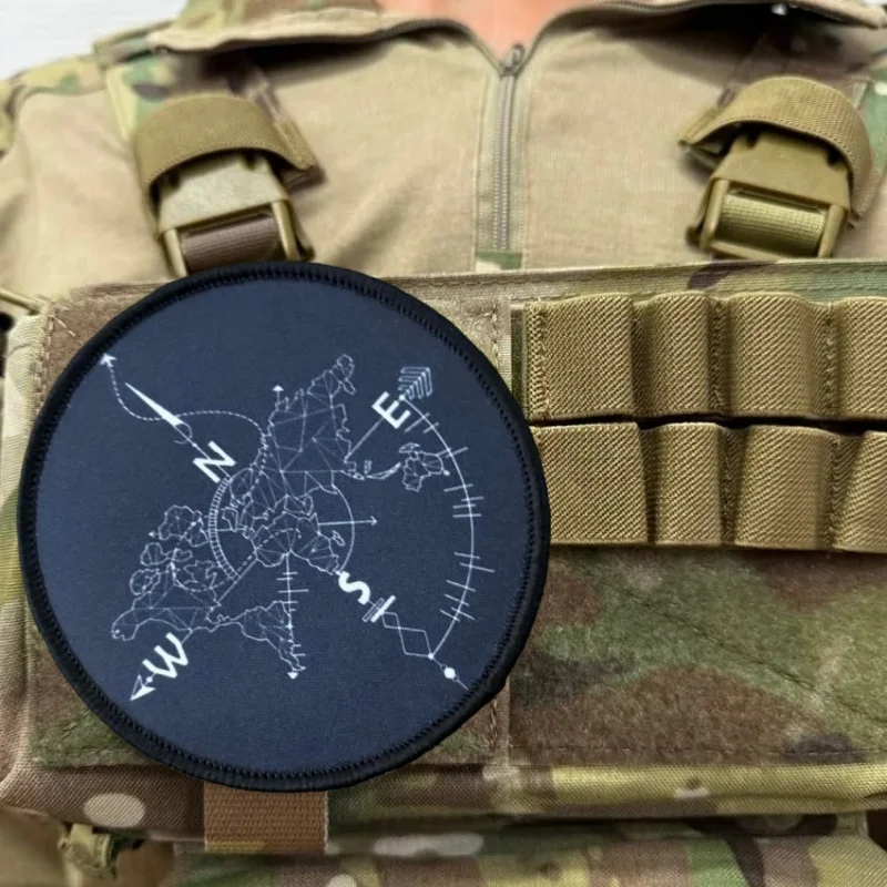 Parche táctico moral militar con velcro para ropa y mochila - imagen 2