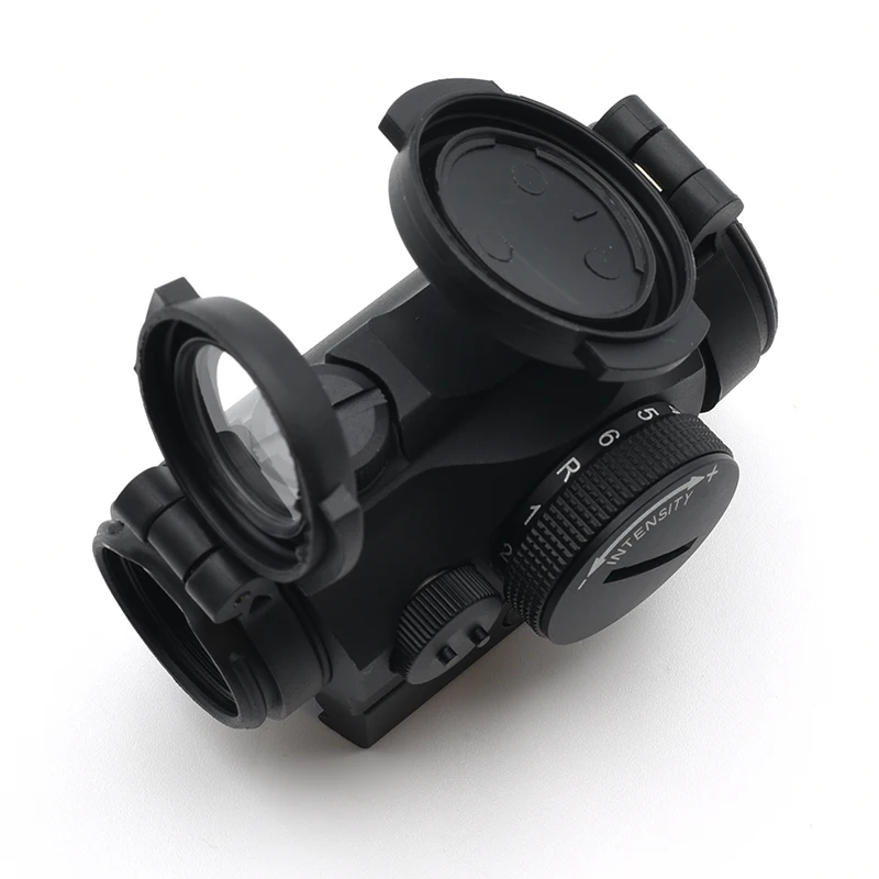 Reflejo de punto rojo y verde táctico 2MOA, mira óptica de 1x20mm para Rifles de caza Airsoft con marcas completas de montaje rápido - imagen 3