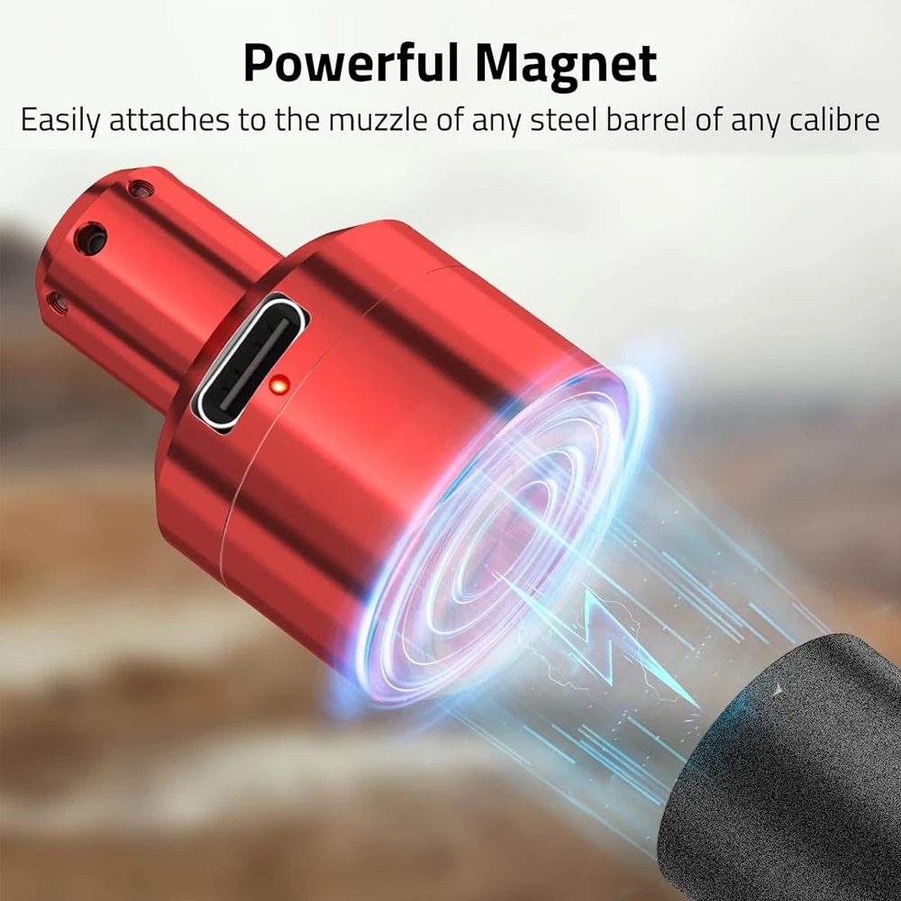 Mira láser táctica recargable con conexión magnética para armas - imagen 3