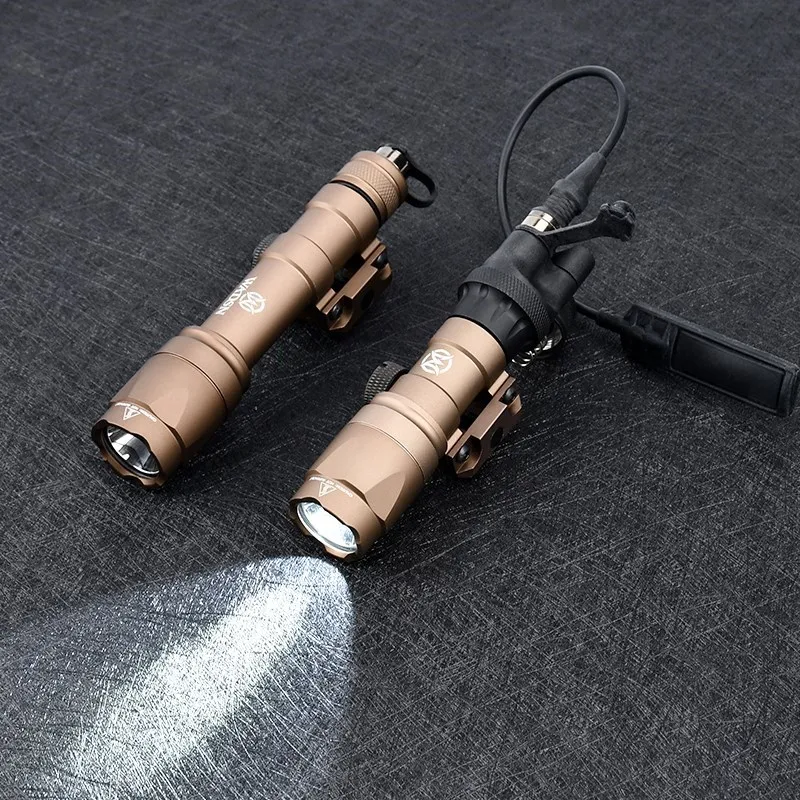 WADSN-linterna táctica M600C M300A Surefir M600 M300, Mini arma de caza, luz de explorador, interruptor de doble función constante momentáneo - imagen 3