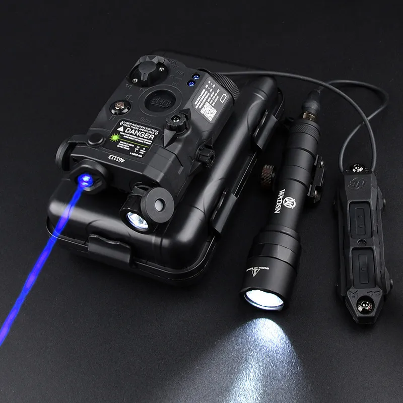 Wadsn-luz de relleno IR PEQ15 M600U, juego de linterna de caza al aire libre, Láser de punto rojo, verde, azul, foco M300A, interruptor Dual m-lok Keymod - imagen 5