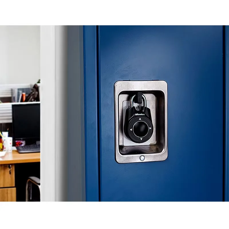 Candado con contraseña direccional de 1500ID, candado portátil sin llave para gimnasio, escuela, Club de salud, cerradura de puerta de casillero de seguridad - imagen 5