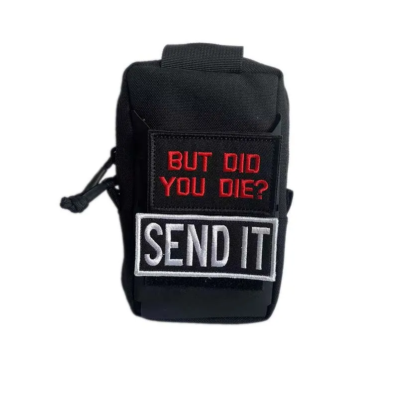 ADVERTENCIA NO tengo Idea ¿Qué estoy haciendo, otra bolsa, pero te hizo muere", emblema de moral táctica, apliques de tela, parches bordados - imagen 4