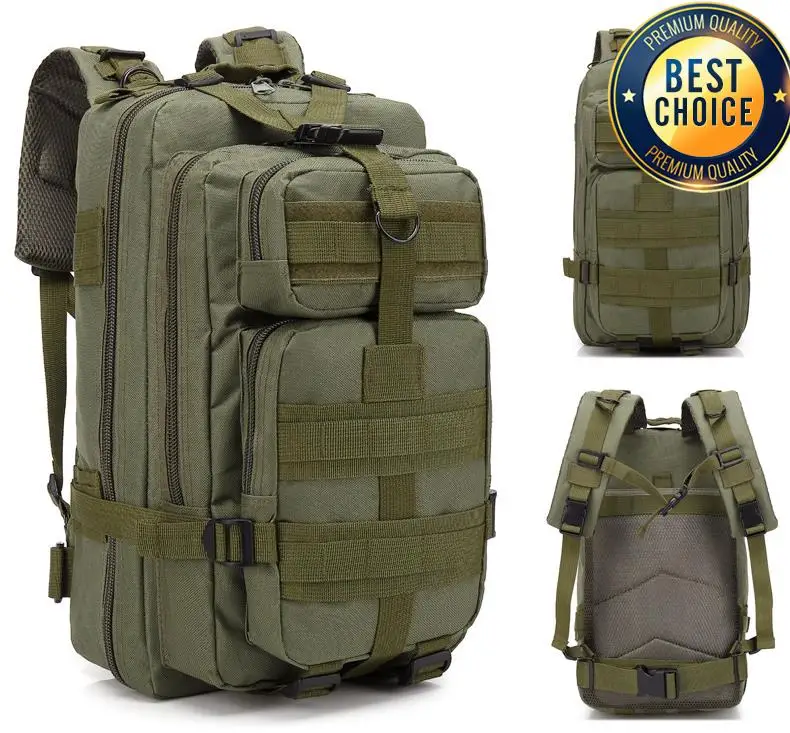 Mochila táctica 3P para exteriores, bolsa de primeros auxilios de 30L, deporte, senderismo, Camping, caza, escalada, montar, entrenamiento - imagen 5