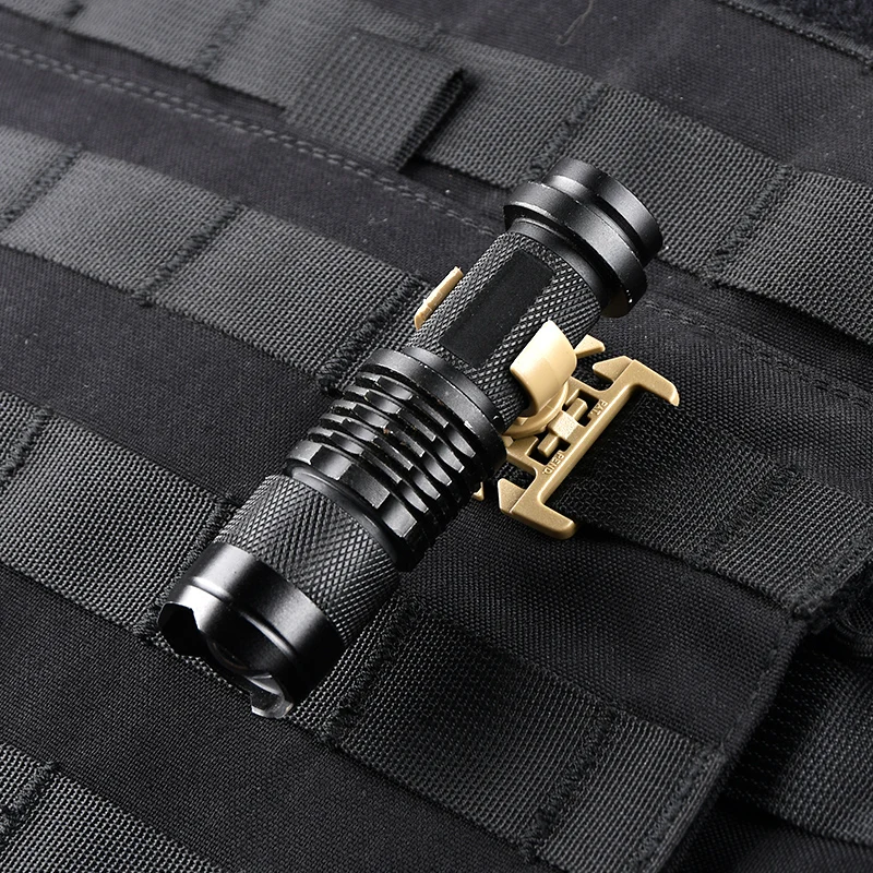 WADSN Fast casco linterna Base Correa táctica hombro cojín militar Malla Protectora senderismo mochila deportes equitación Accesorios - imagen 2