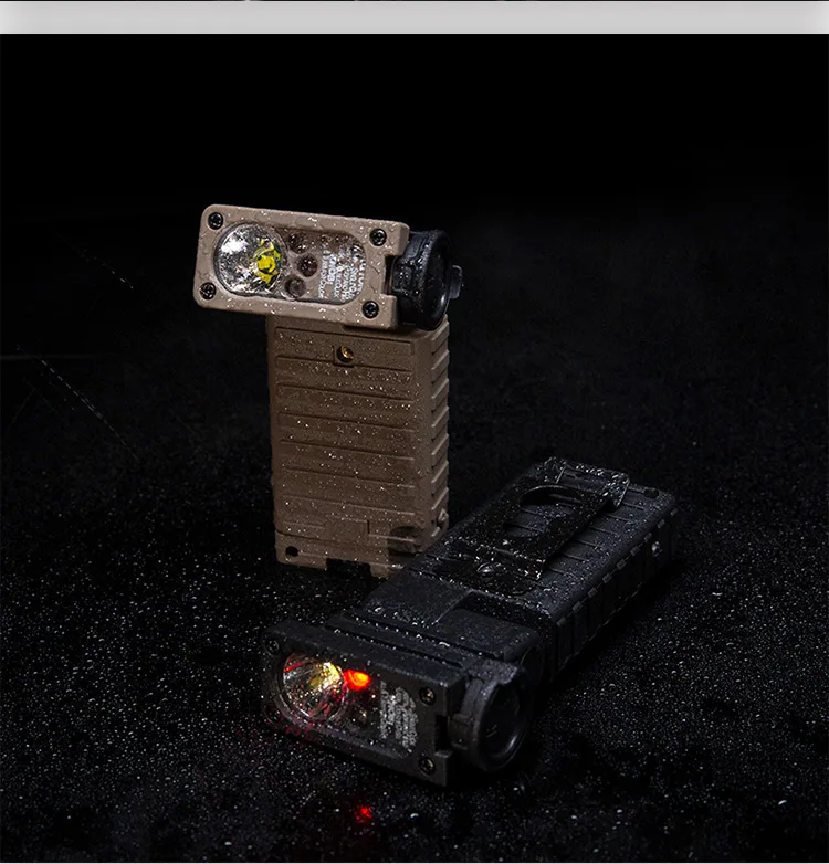 Ajuste multiengranaje TB1500 con señal intermitente de tres colores de supervivencia con poca luz IR sin luz de elevación - imagen 4