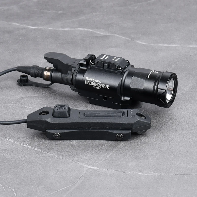 Linterna estroboscópica de luz blanca para arma, lámpara de pistola, interruptor táctico, XH35 SF, 800LM, WADSN Mark, Airsoft, caza, XH35 - imagen 4