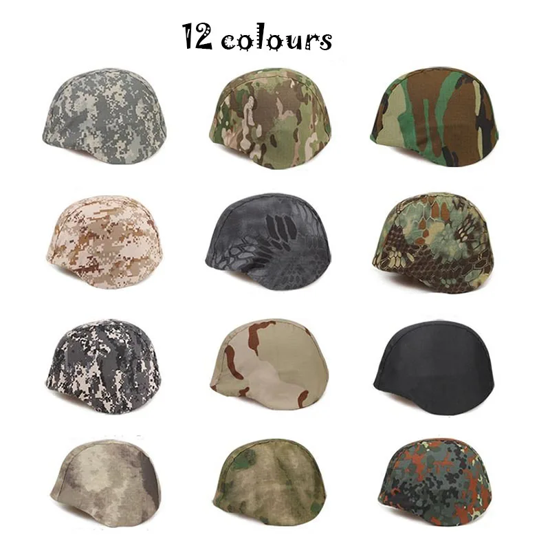 Cubierta de casco de camuflaje M88, Paintball, táctico, Airsoft, juego de guerra, caza, gorra de camuflaje, Fundas protectoras para casco militar - imagen 2