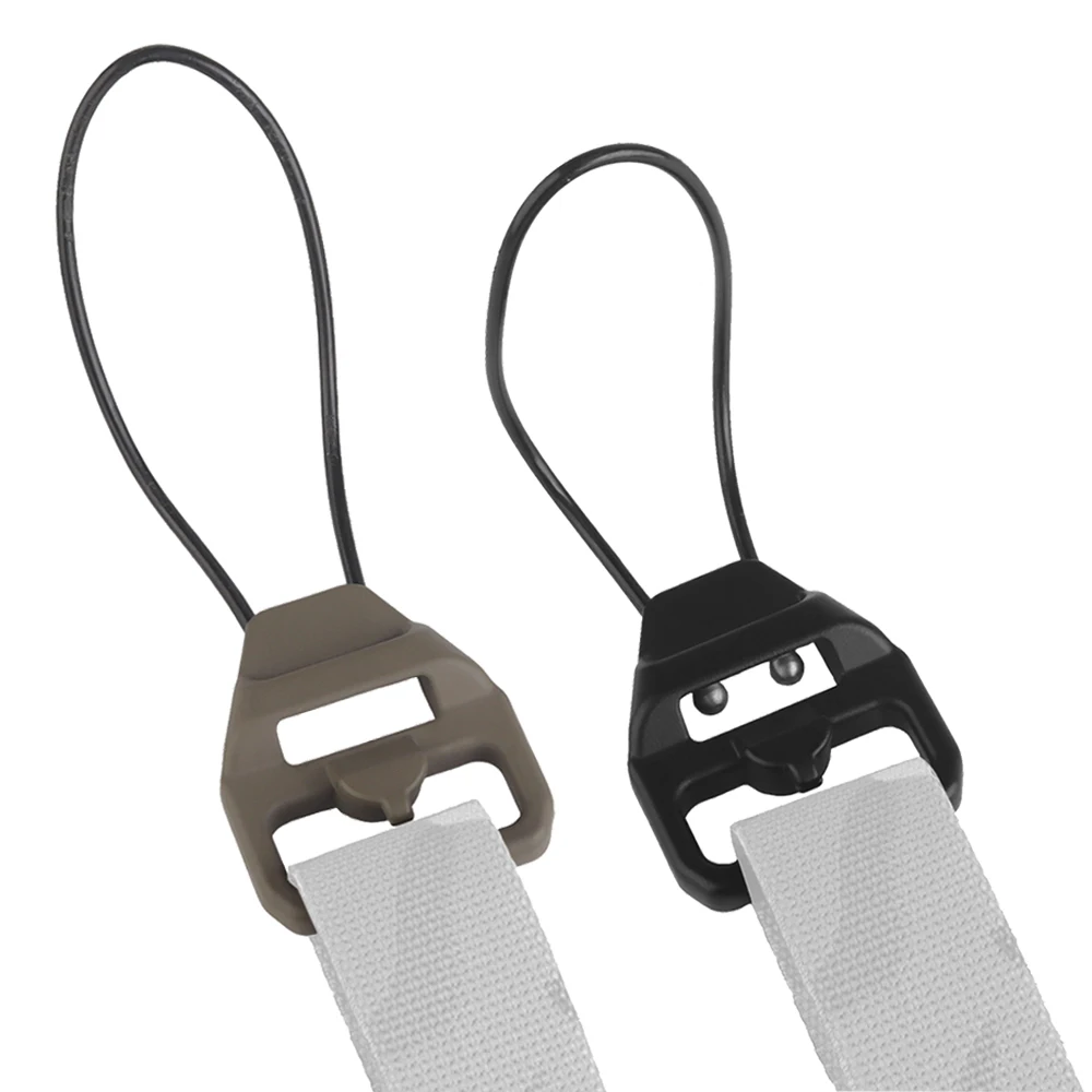 Hebilla de eslinga táctica V2 de segunda generación, ganchos de eslinga con bucle en U para Rifle de caza, correa de eslinga AK Airsoft, accesorios adaptados rápidos