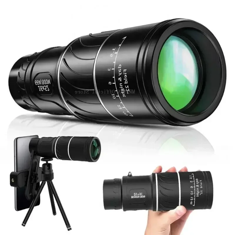 Telescopio monocular HD nocturno portátil para exteriores y senderismo - imagen 2
