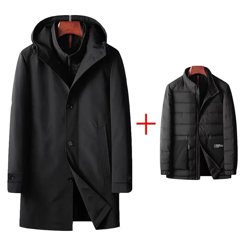 Chaqueta de negocios antipuñaladas para hombres, ropa anticorte de autodefensa, estilo oculto informal Flexible, medio a largo, nuevo - imagen 5