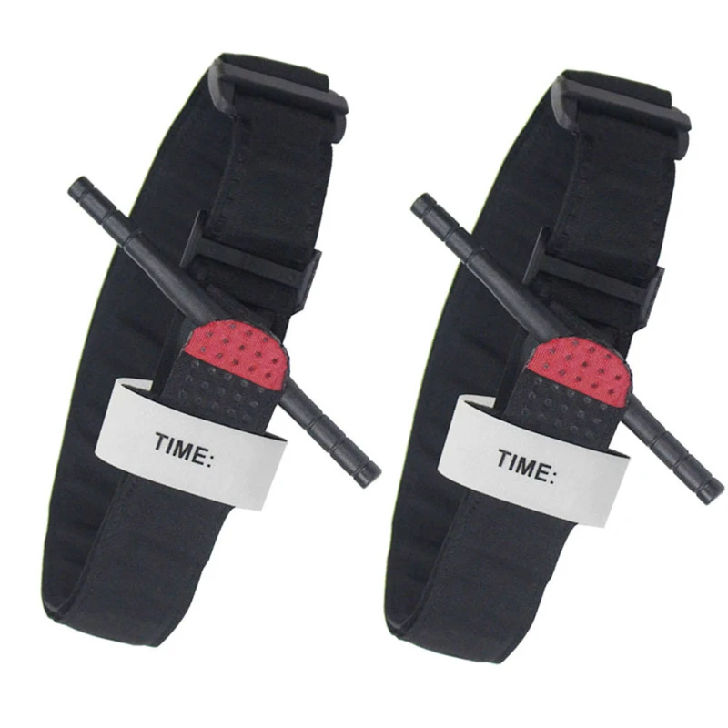 Torniquete de supervivencia al aire libre hemostasia rápida emergencia médica exploración militar táctica operación con una sola mano equipo de supervivencia - imagen 3