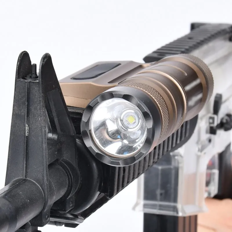 Wadsn-luz de arma optimizada brillante de Metal, linterna táctica de caza de búho, clouddefens, luz de explorador Airsoft, Riel de 20mm, 1500 lúmenes - imagen 4