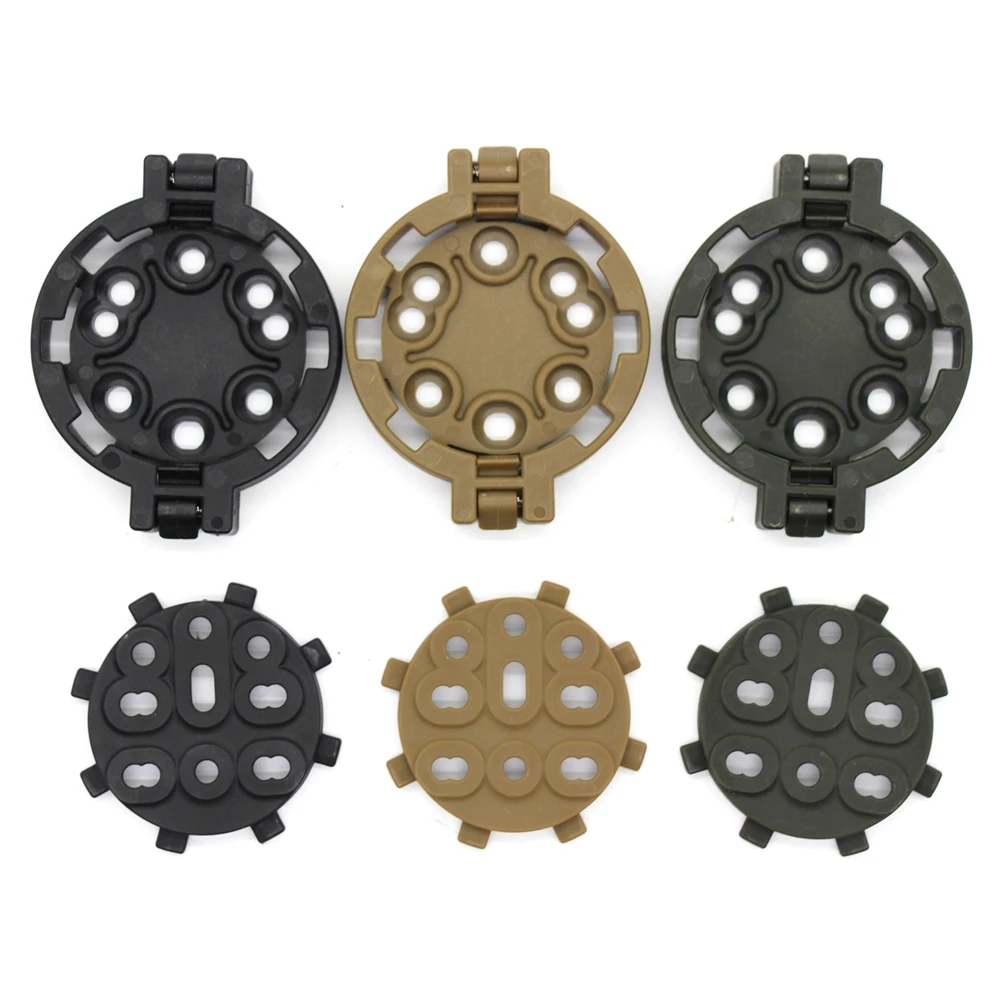 Adaptador de funda para pistola de caza, Kit táctico Molle de desconexión rápida, adaptador de funda de plataforma con ángulos de 360 grados para GL 17 19 22 23 - imagen 3