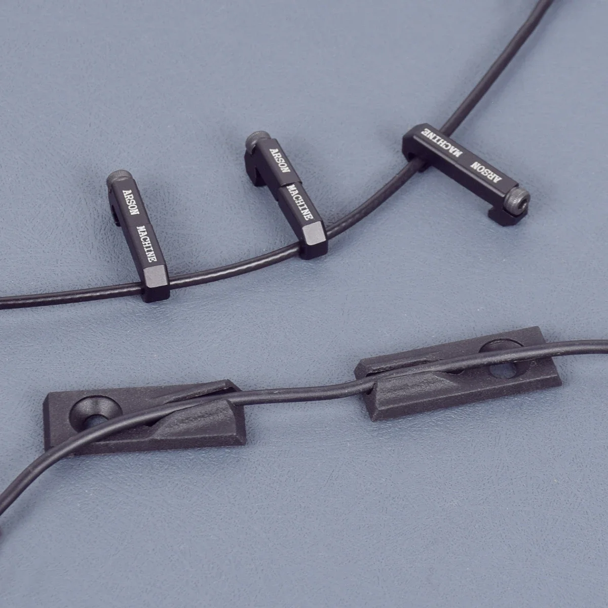 Nuevo Sistema de guía de Cable con Clip de Cable de interruptor de M-LOK de aluminio, 3 uds., para M300, M600, PEQ, gestión de cables de luz, riel Picatinny - imagen 5