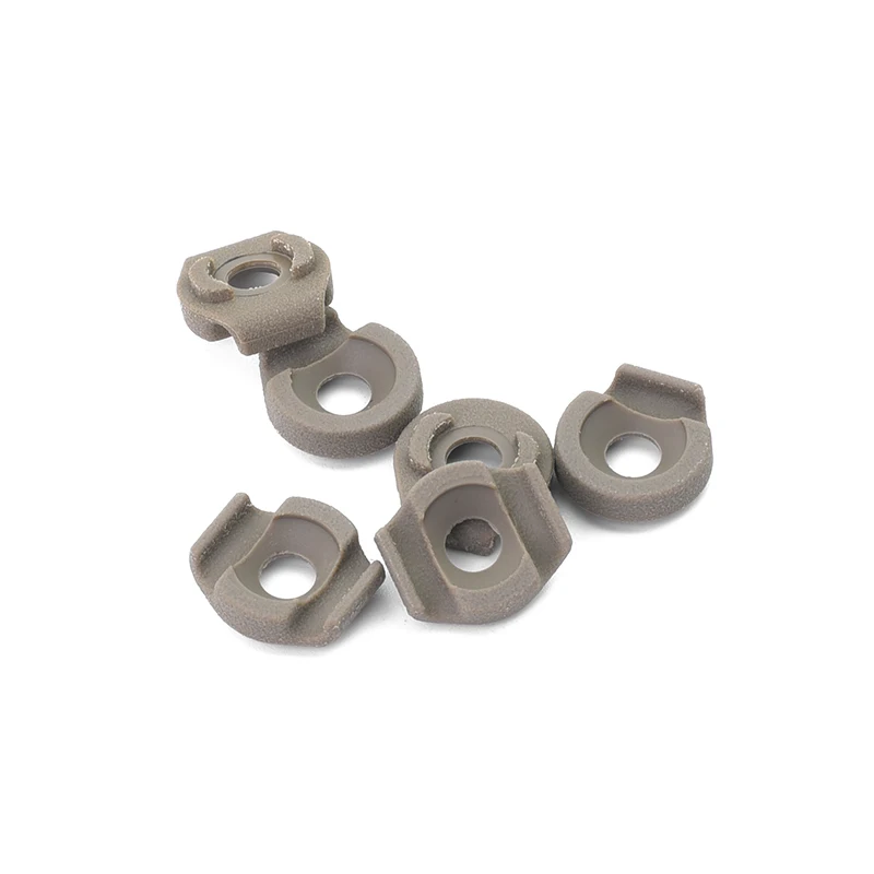 M-LOK táctico Keymod, Riel de alambre de Metal, Clip de Cable mi-cro, 6 piezas, para PEQ DBAL-A2, M300, M600, interruptor de linterna, cola fija - imagen 2