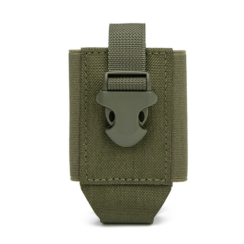 Bolsa táctica Molle para Walkie Talkie, funda para interfono, bolsa para granada, soporte para linterna, bolsillo para cinturón de combate, chaleco de caza - imagen 2