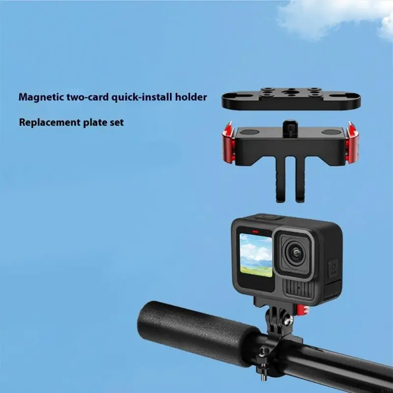 Montaje base liberación rápida magnética para adaptador expansión cámara 13 acción fijo K1KF - imagen 2