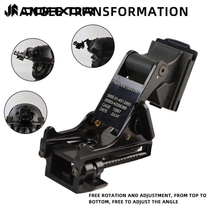 JOAXOR-soporte para gafas de visión nocturna MICH M88, Kit de montaje rápido para casco de Metal, accesorios para casco Rhino NVG PVS-7 PVS14 - imagen 3