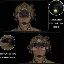 Casco táctico con auriculares, funda y máscara facial para airsoft