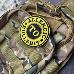 Parche táctico bordado con gancho para mochila y ropa