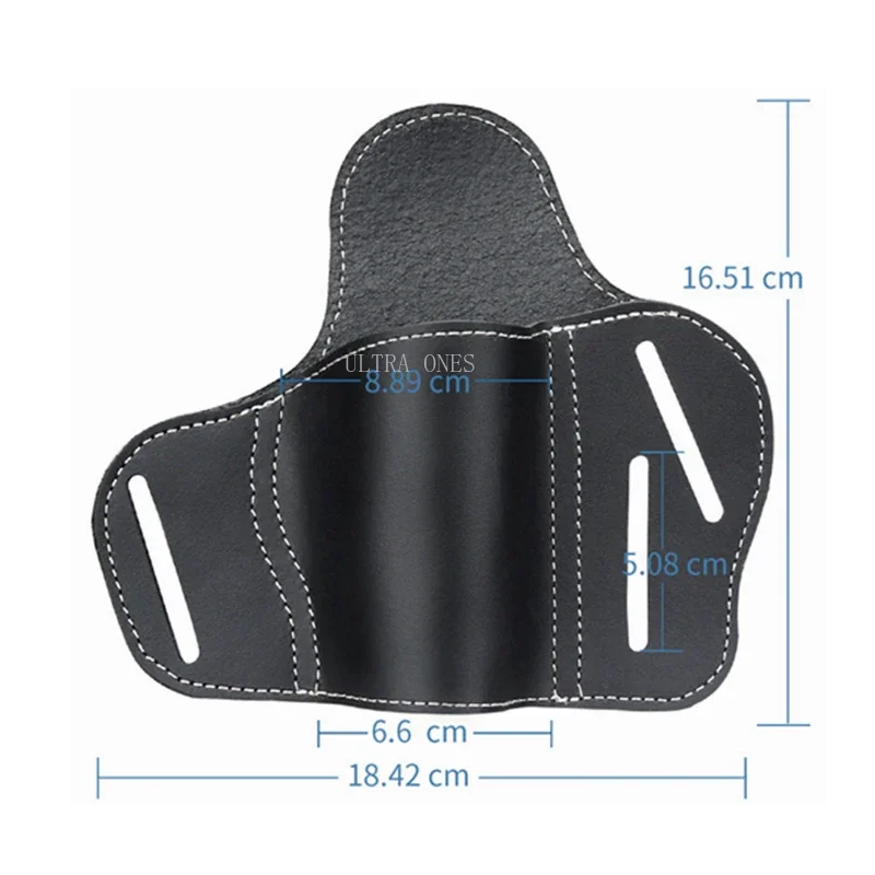 Funda táctica Universal para pistola, bolsa de transporte para pistolas de mano izquierda y derecha, Airsoft, Paintball CS, fundas para cinturón de caza - imagen 2