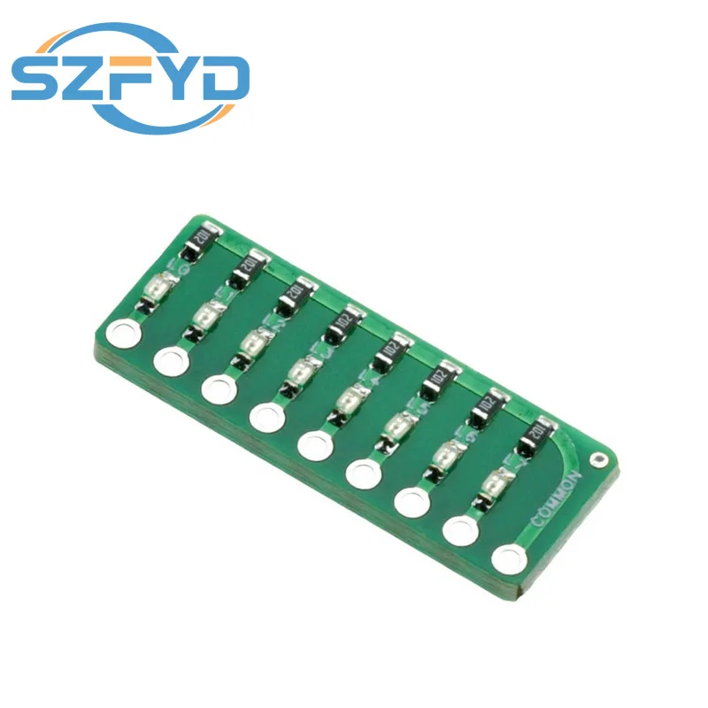 Lámpara de prueba de puerto LED de 8 segmentos, indicador de puerto de agua corriente, lámpara de prueba, colores rojo, verde y azul opcionales - imagen 5