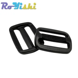 Hebilla tri-glide ajustable plástico negro 1 pulgada correas mochila