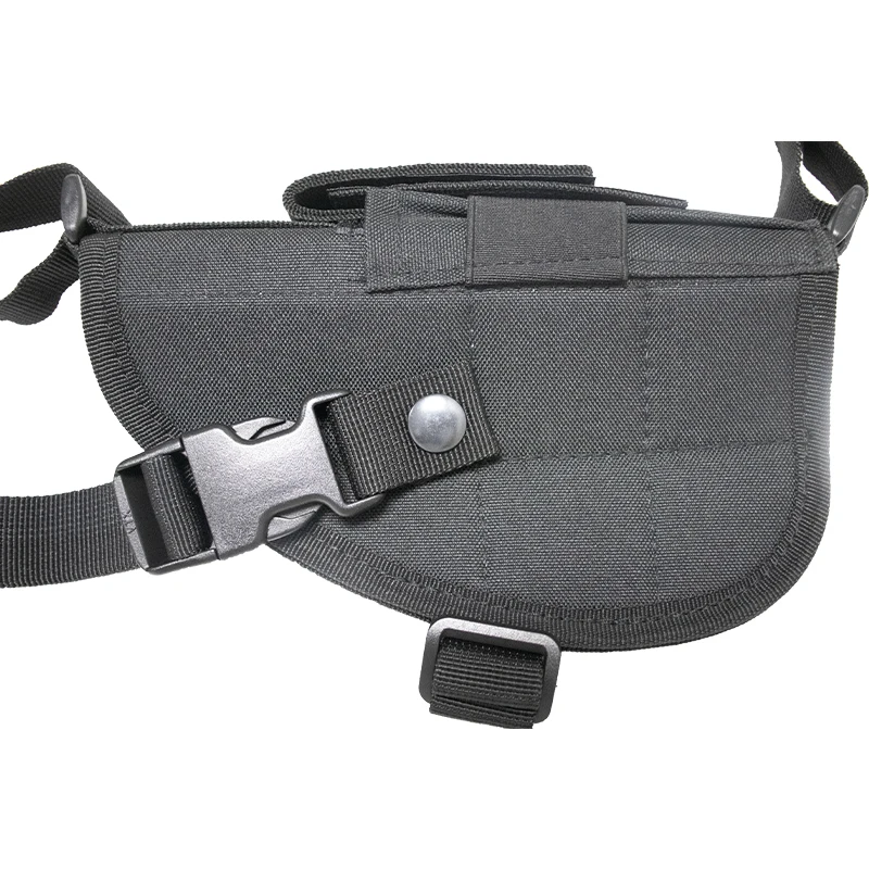 Funda táctica militar de nailon para mano izquierda y derecha, funda para pistola de caza salvaje doble, accesorios Airsoft - imagen 5