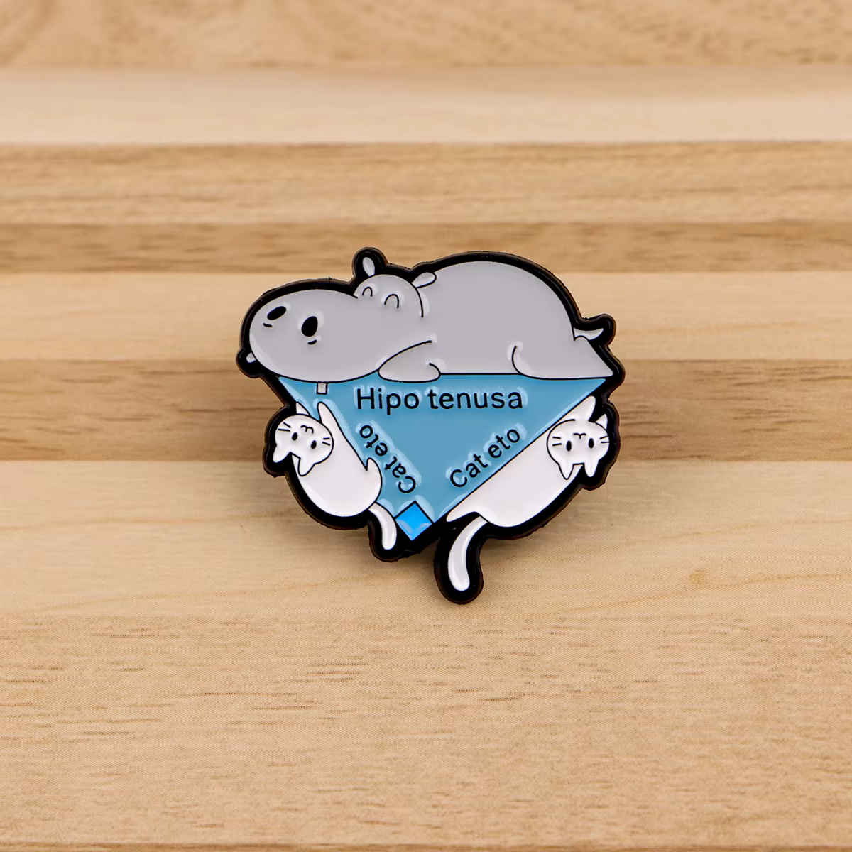 Pin táctico metal esmaltado con reverso para mochila y gorra - imagen 3