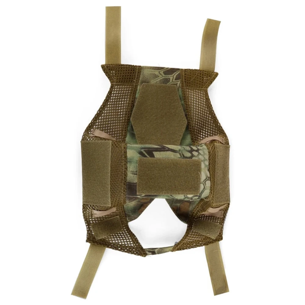 Cubierta de casco táctico, protector de cabeza de 52-60cm, militar, rápido, Airsoft, Paintball, CS Wargame Gear, 10 colores - imagen 3