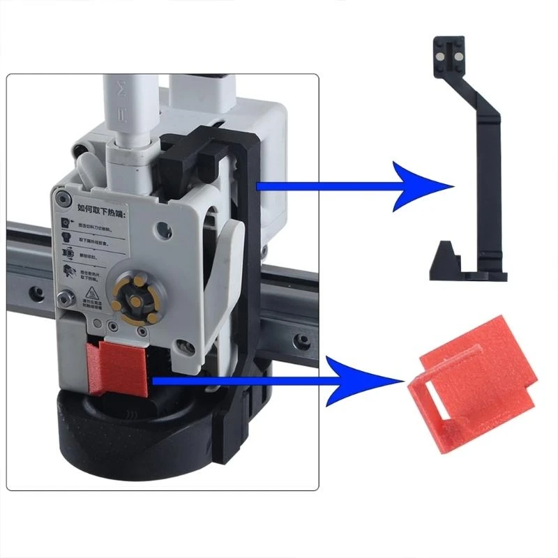 Control temperatura filamento accesorios impresora conducto ventilador nailon, K1KF