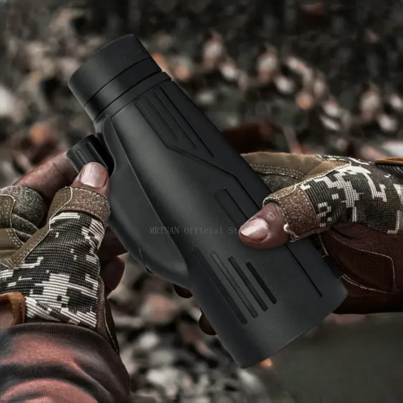 Telescopio Monocular de alto rendimiento de 50MM, correa de muñeca de mano antivibración, telescopio portátil HD de gran aumento - imagen 2